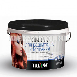 Эмаль акриловая для радиаторов отопления (0.9 л) TICIANA