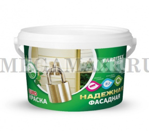 Краска акриловая фасадная Farbitex PROFI 3 кг.
