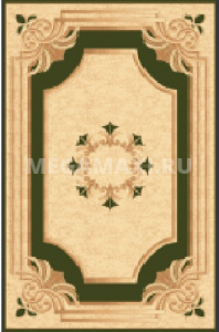 Ковер Imperial Carving W108A беж./зел.
